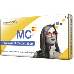 Synergia MC2 Memoire et Concentration 30 comprimes