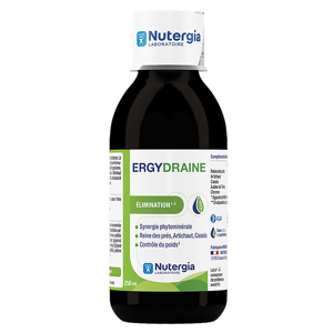 Nutergia Ergydraine Saveur Peche 250ml