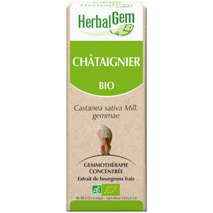 Herbalgem Macérat Concentré Châtaignier Bio 30ml - Publicité