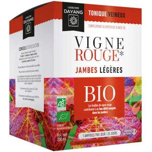 Dayang Vigne Rouge Bio 20 ampoules - Publicité