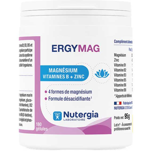 Nutergia Ergymag Magnésium 180 gélules - Publicité