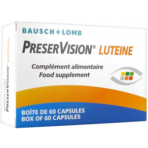 Bausch & Lomb Preservision Luteine 60 capsules - Publicité