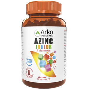 Arkopharma Azinc Junior Croissance pot de 60 gummies