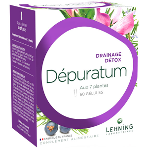 Lehning Femmes Dépuratum 60 gélules - Publicité