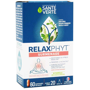 Sante Verte Relaxphyt Surmenage 60 comprimes