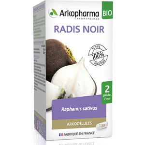 Arkopharma Arkogelules Radis Noir Bio 130 gelules