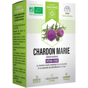 Dayang Chardon Marie Bio 30 gélules - Publicité