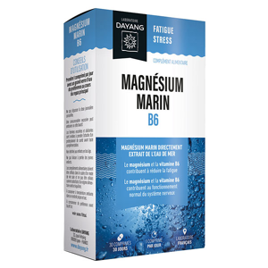 Dayang Magnésium Marin B6 30 comprimés - Publicité