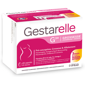 Gestarelle G3+ Pre-Conception Grossesse Allaitement 90 capsules