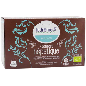 Ladrôme Infusion Confort Hépatique Bio 20 sachets - Publicité