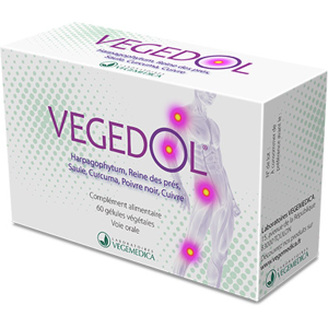 Vegemedica Vegedol 60 gélules végétales - Publicité