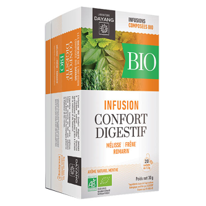 Dayang Infusion Bio Confort Digestif 20 sachets - Publicité