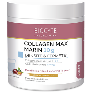 Biocyte Collagen Max 10g Marin Goût Passion 210g - Publicité