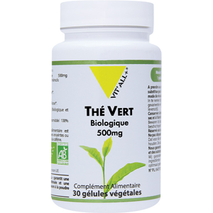 Vit'all+ THE VERT BIO 500mg Extrait Standardisé 30 gélules - Publicité