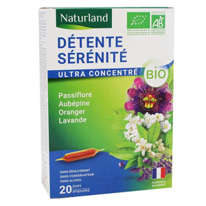 Naturland Detente Serenite Bio 20 ampoules