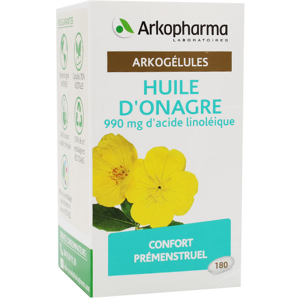 Arkopharma Arkogélules Huile d'Onagre 180 gélules - Publicité