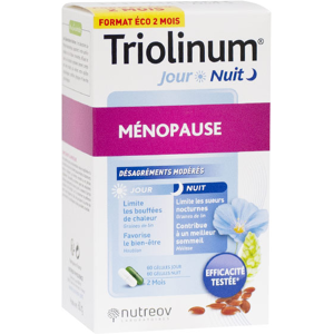 Nutreov Physcience Triolinum Jour et Nuit 120 gelules