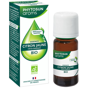 Phytosun Arôms Huile Essentielle Citron Jaune Bio 10ml