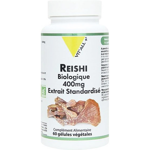 Vit'all+ Reishi 400mg Bio 60 gélules végétales - Publicité