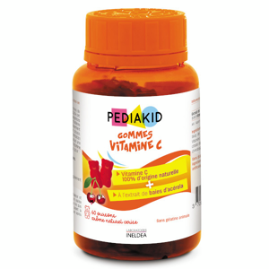 Pediakid Gommes Vitamine C 60 oursons