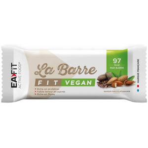 Eafit La Barre Fit Vegan Goût Chocolat Amande 28g - Publicité