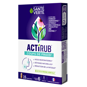 Sante Verte ActiRub 15 comprimes