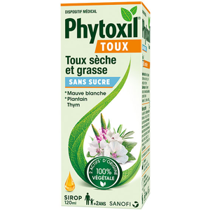 Sanofi Aventis Phytoxil Toux Seche et Grasse Sans Sucre 120ml