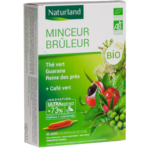 Naturland Minceur Bruleur Bio 20 ampoules