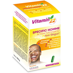 Ineldea Vitamin 22 Specific Homme 60 gelules