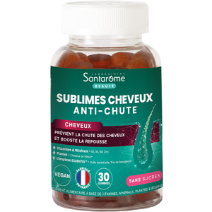 Santarome Bio Santarome Phyto Sublimes Cheveux Anti-Chute 30 gummies sans sucres