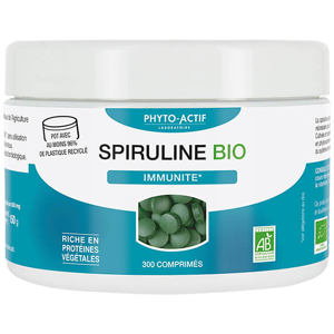 Phyto-Actif Phytoactif Spiruline Bio 300 comprimés - Publicité