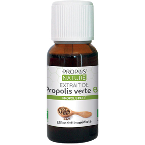 Propos'Nature Propos' Nature Apithérapie Extrait de Propolis Verte du Parana Bio 20ml - Publicité