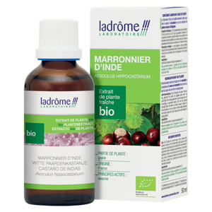 Ladrôme Extraits de Plantes Fraîches Marronnier d'Inde Bio 50ml - Publicité