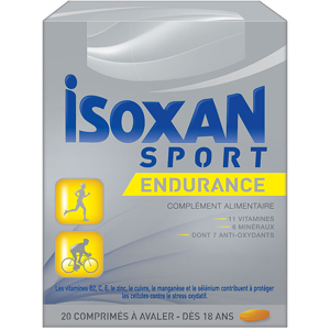 Isoxan Sport Endurance 20 comprimés - Publicité