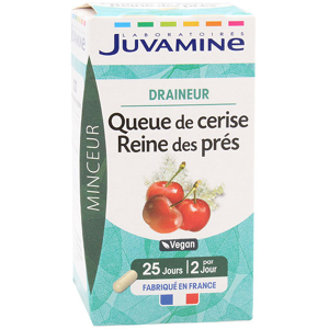 Juvamine Draineur Queue de Cerise Reine des Pres 50 gelules