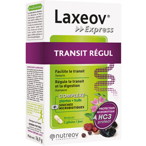 Nutreov Physcience Laxeov Express Transit Regul 30 gelules