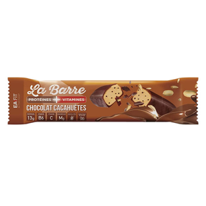 Eafit La Barre Protéinée Prot+Vit Goût Chocolat & Cacahuète 49g - Publicité
