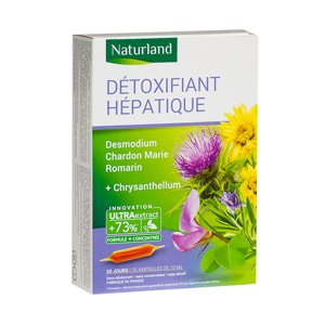 Naturland Detoxifiant Hepatique 20 ampoules