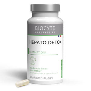 Biocyte Hépato Détox 60 gélules - Publicité