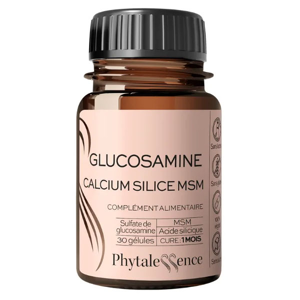 Phytalessence Glucosamine Calcium Silice 30 gélules - Publicité