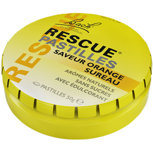 RESCUE® Pastilles Orange - 50 g - Publicité