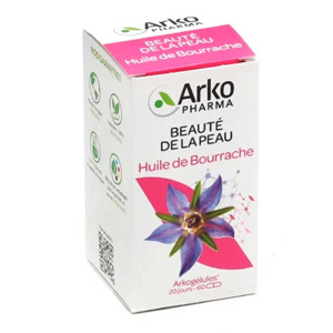 Arkopharma Arkogelules Huile de Bourrache 60 gelules