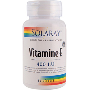 Solaray Vitamine E 400UI 268mg 50 softgels