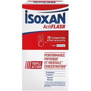 Isoxan Actiflash 28 comprimes effervescents