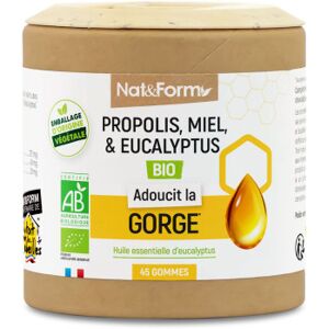 Nat & Form Propolis bio - gommes 45 gommes