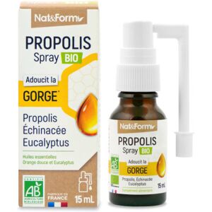 Nat & Form Propolis bio - spray buccal 15ml