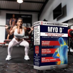 Myo D - Decontraction musculaire - Lot de 3 unites Articulations & Douleurs - - Eric Favre one_size_fits_all