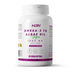 HSN Omega-3 vegetalien huile d'algues 1000mg - 120 perles vegetaux