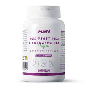HSN Levure de riz rouge (5% monacolines) + coenzyme q10 - 120 veg caps
