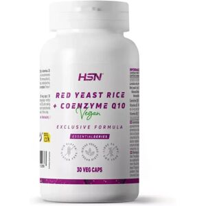 HSN Levure de riz rouge (5% monacolines) + coenzyme q10 - 30 veg caps